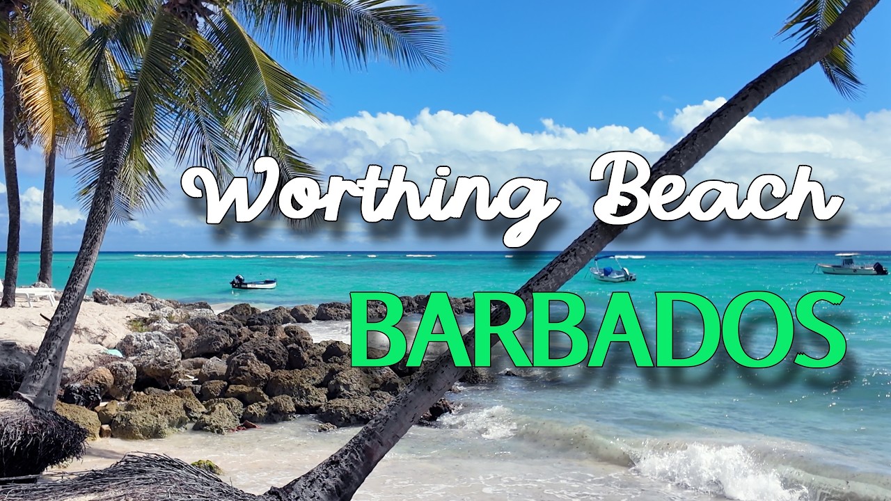🇧🇧 Worthing Beach, Barbados #Barbados #CaribbeanBeach #SouthCoastBarbados #AskaExplorer