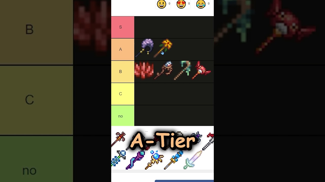 RANKING EVERY SUMMONER WEAPON IN TERRARIA!! 😱