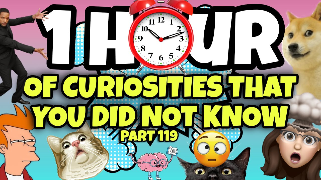 1 HOUR OF CURIOSITIES AND THINGS YOU DIDN’T KNOW 🧠⏰ #119