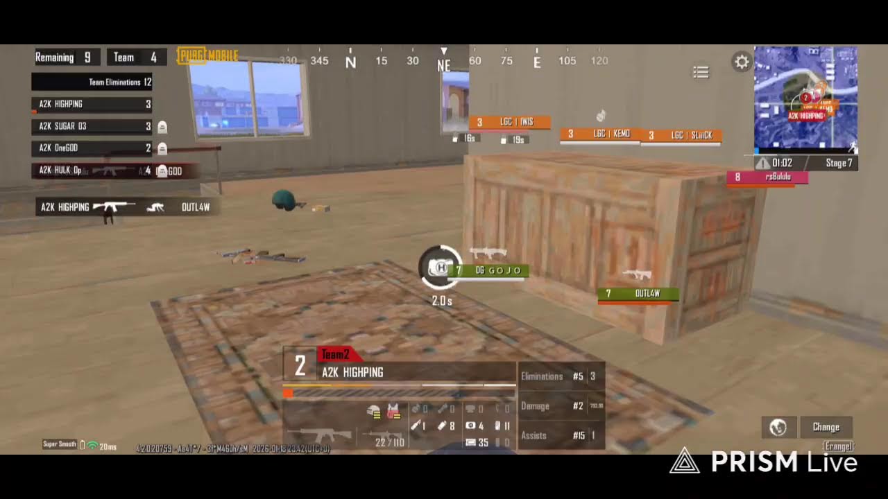 Live streaming of GALACTIC SEVEN ESPORTS