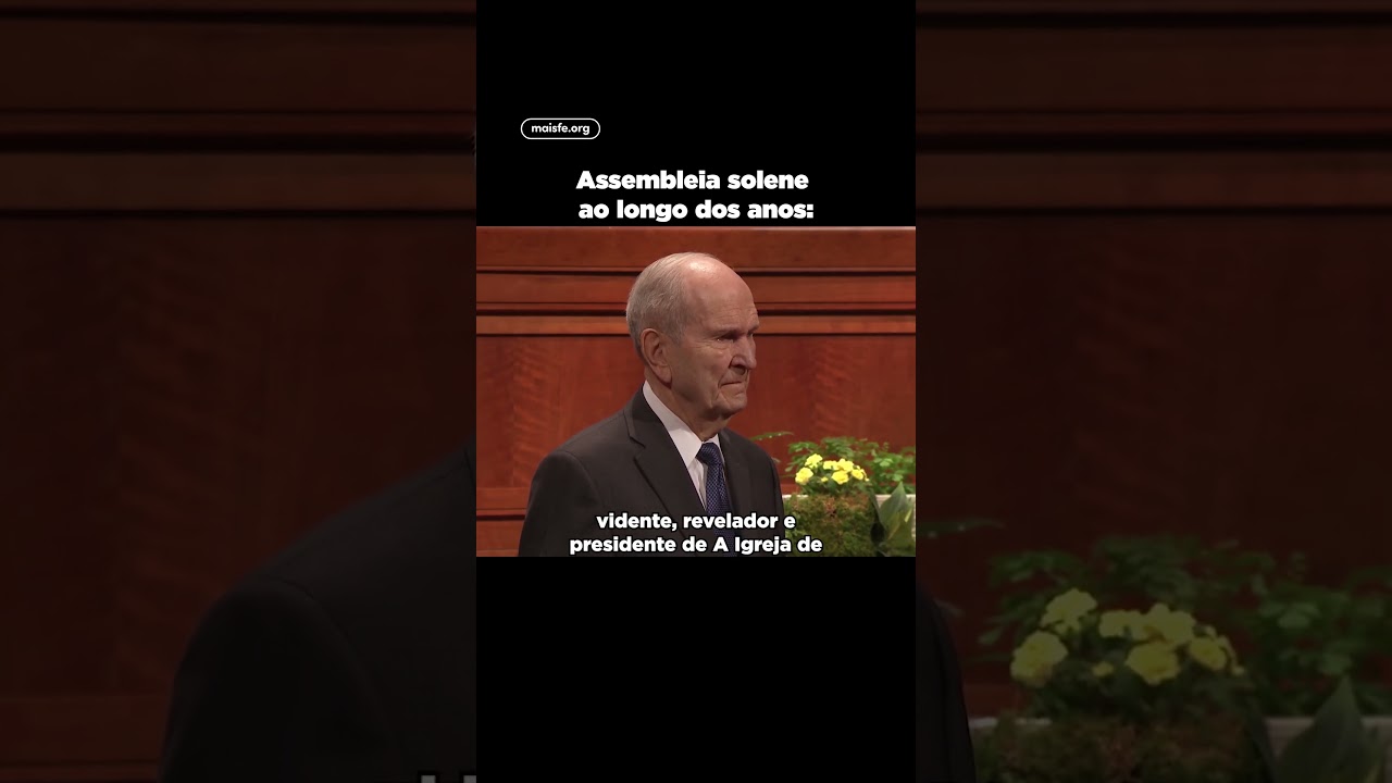 Without a doubt, a historic moment, the Solemn Assembly throughout the years.
