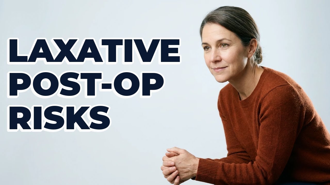 What Are The Risks Of Taking Laxatives Post-Surgery?
