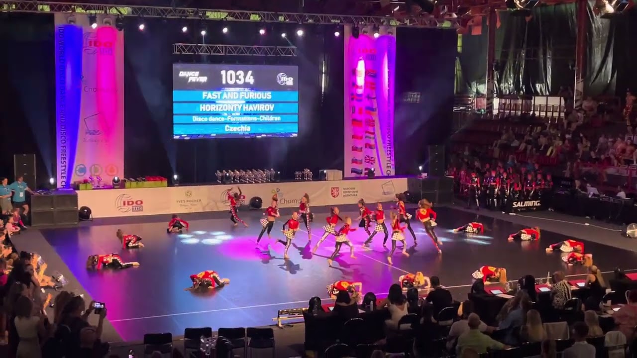 FAST AND FURIOUS, Czechia - Disco dance - Formations - Children - Final, IDO World 2023, Chomutov