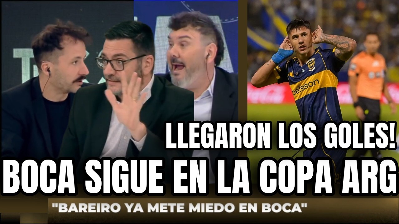 BOCA eliminó a Gimnasia de Chivilcoy - Copa Argentina con el DEBUT GOLEADOR de Adam Bareiro