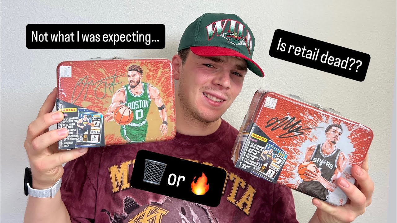 Opening the MYSTERY LUNCH BOX TIN from Panini&hellip;. Odd Results?