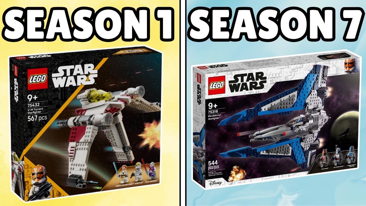 Лучшие наборы Lego Star Wars из всех сезонов &laquo;Войн клонов&raquo;.