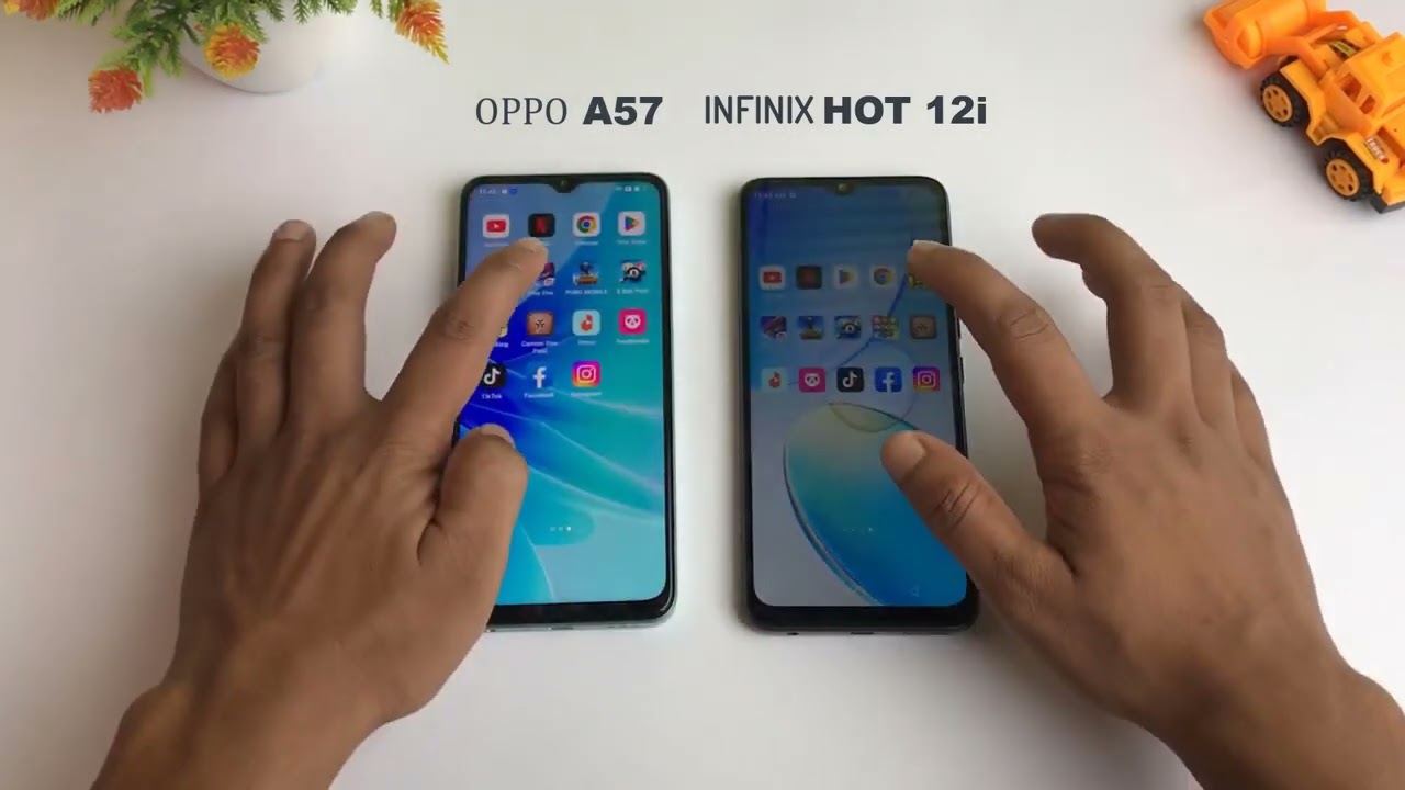 Oppo A57 4G Vs Infinix Hot 12i Speed Test, Oppo Vs Infinix, কে সেরা