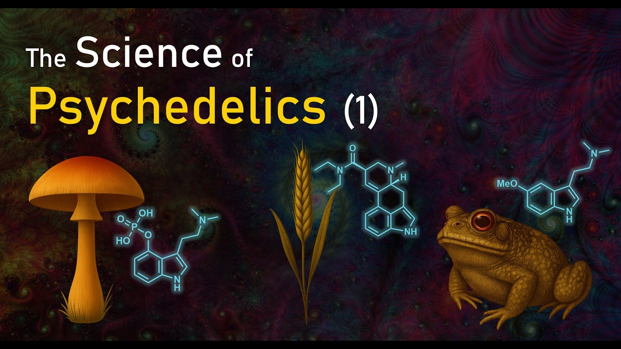 The Science of Psychedelics (part 1) | Origin, Pharmacology, therapeutic potential (educational)