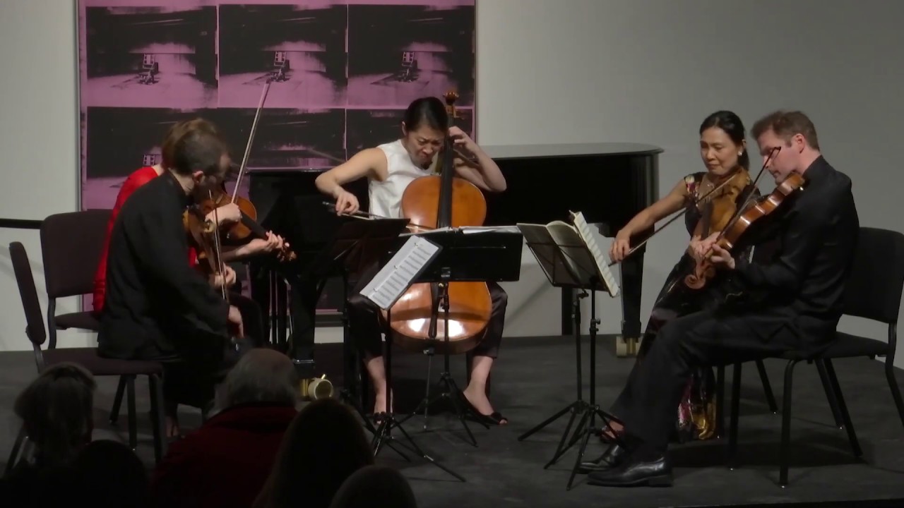 Brentano Quartet at the Menil from the DACAMERA Archives