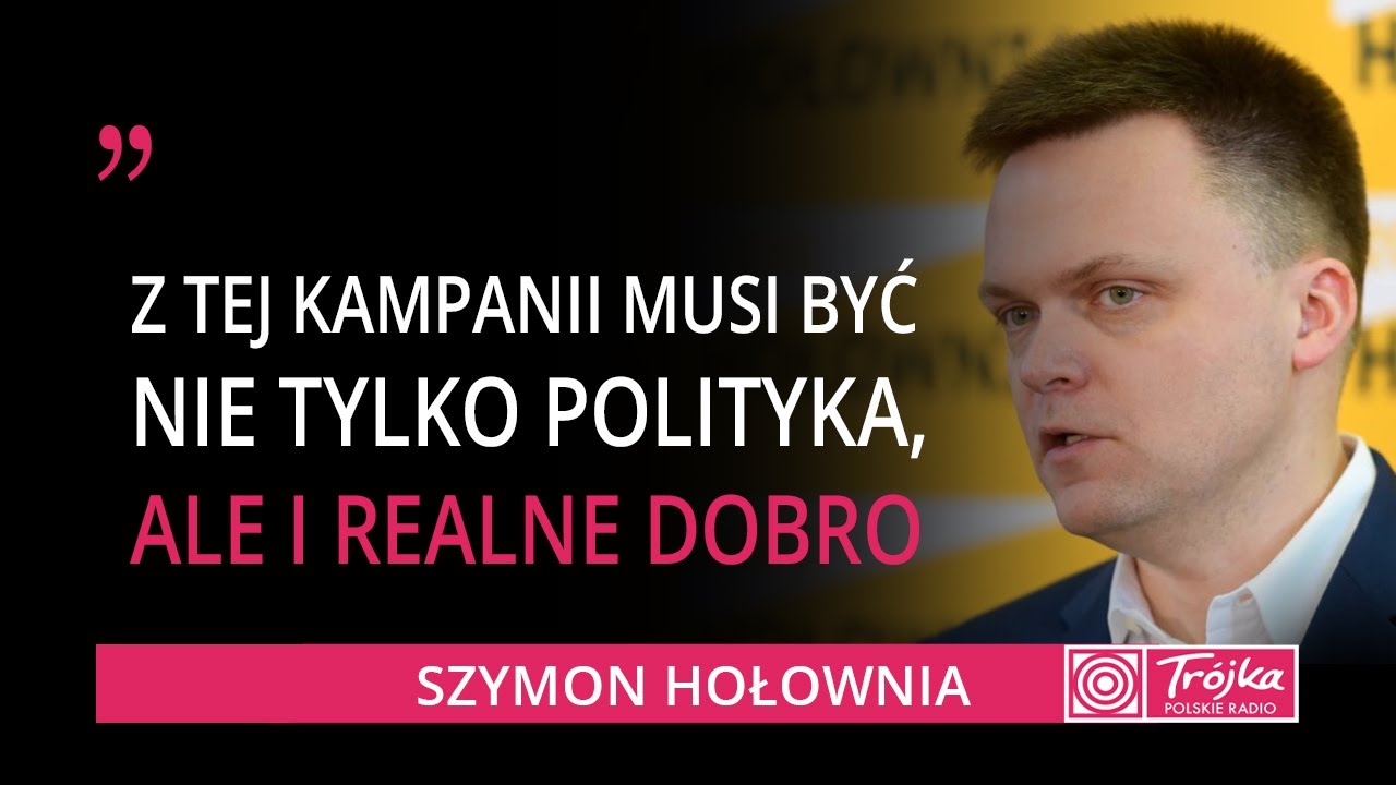 Salon Polityczny Tr&oacute;jki - Szymon Hołownia