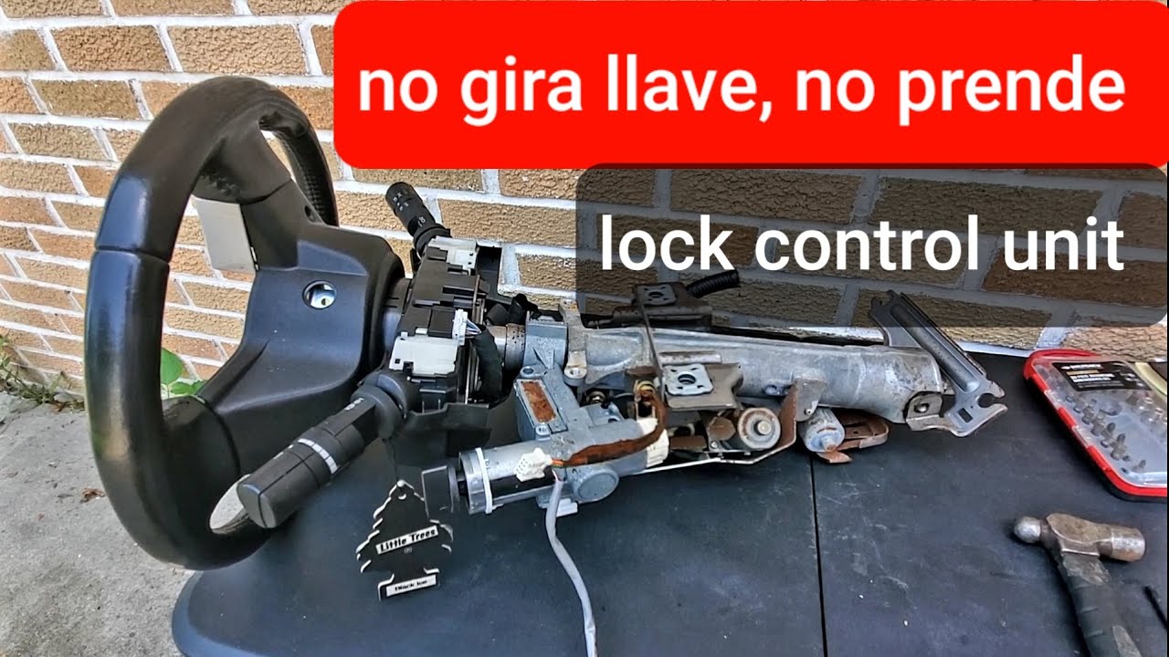 nissan no prende, no gira la llave - steering  lock control unit