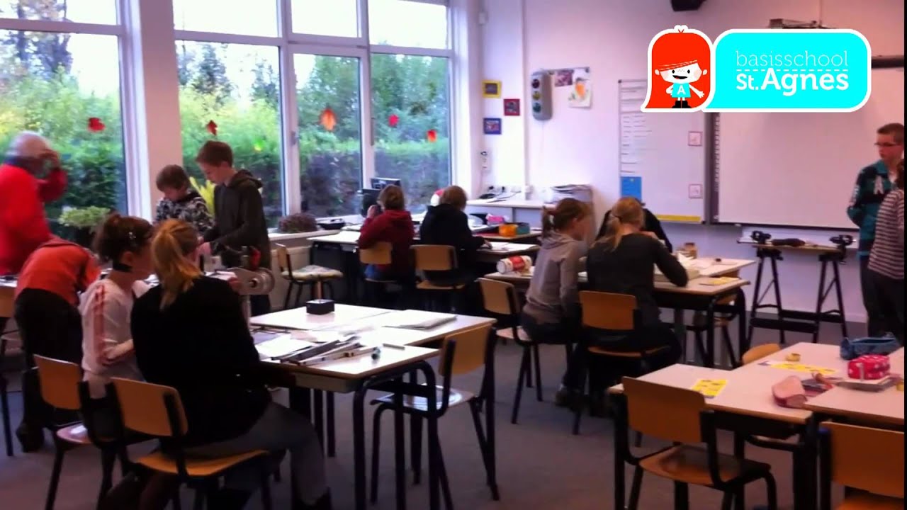 Techniekles groep 8 Basisschool St. Agnes Dongen
