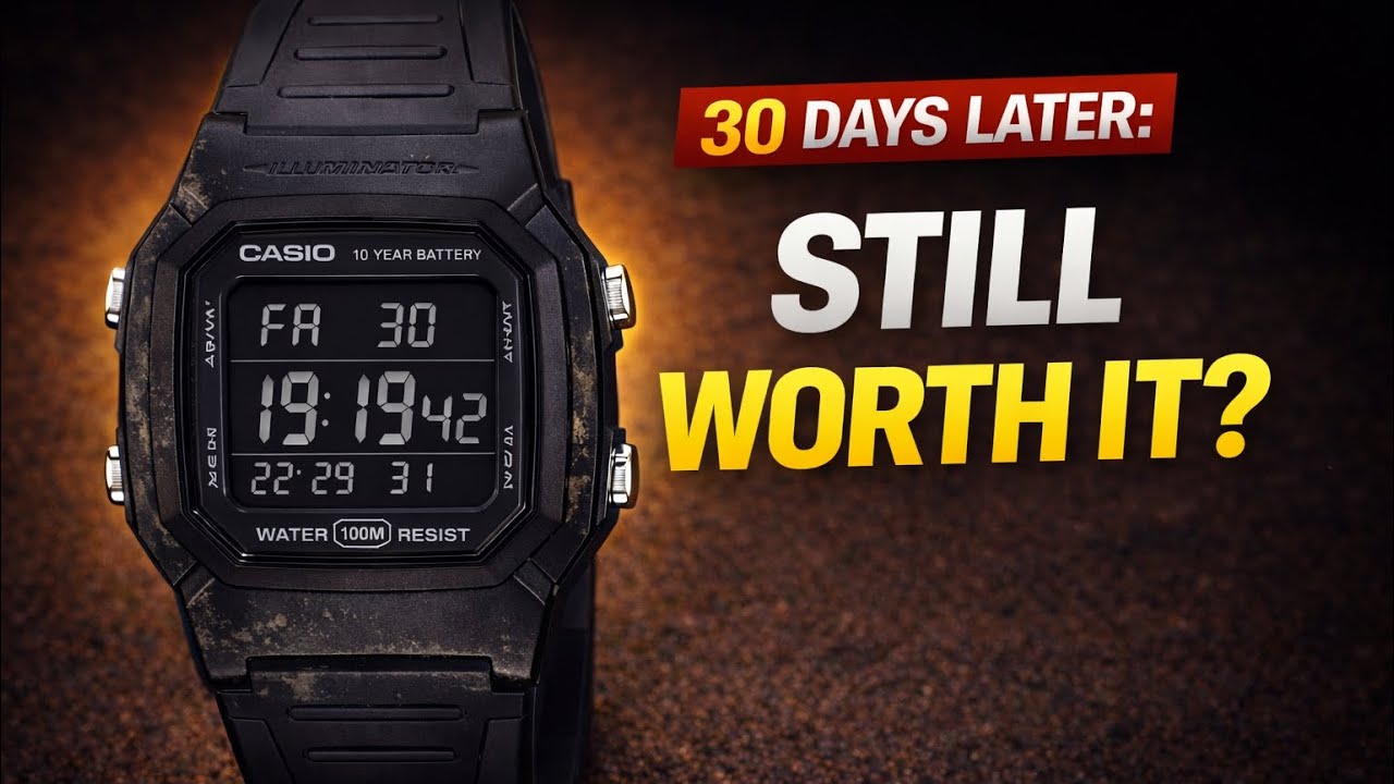 30 Days Later… Is This $30 Casio Still Worth It?