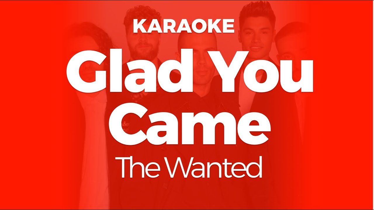 Karaoke Glad You Came - The Wanted | Original Key (Cover)