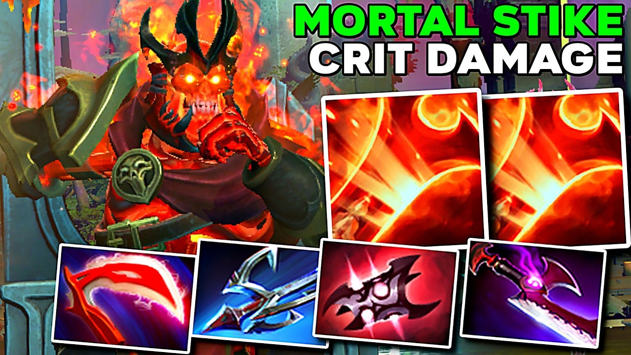 How to Play Wraith King with Silver Edge Mortal Stike Crit DAMAGE - Dota 2 Pro Ranked Gameplay
