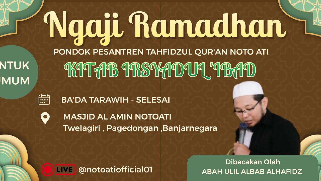 LIVE : NGAJI RAMADHAN 