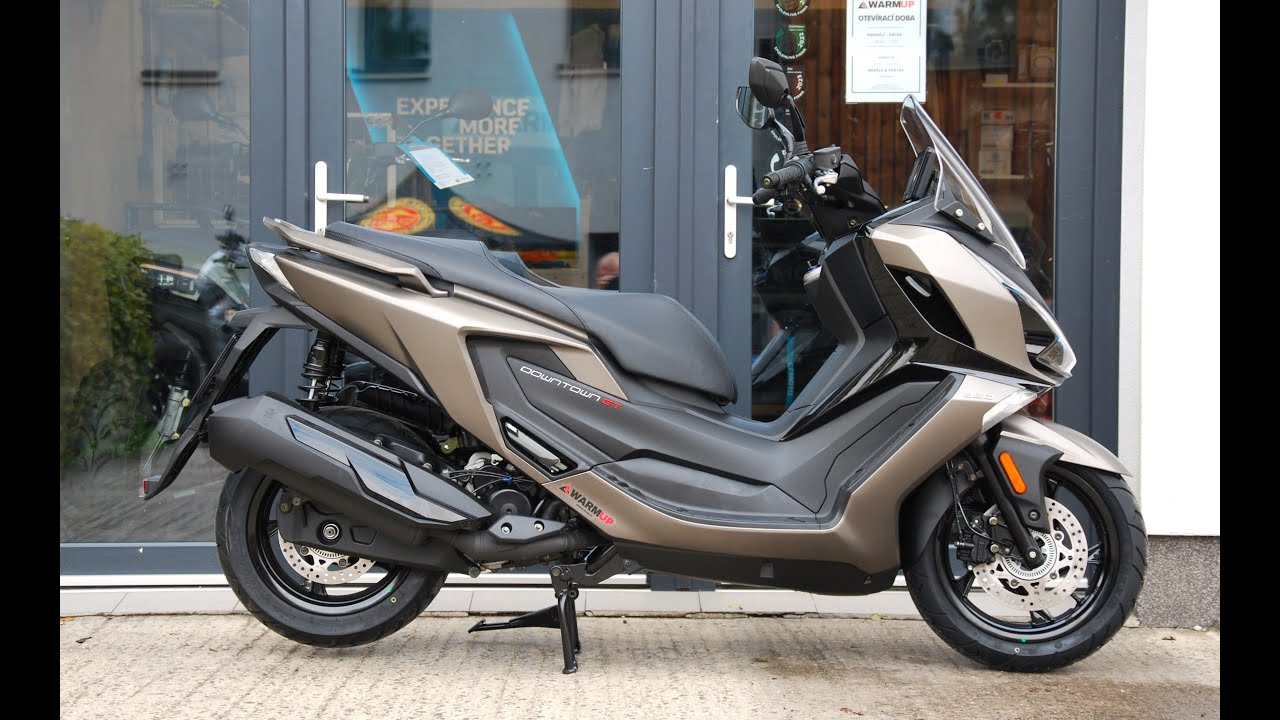 Kymco Downtown GT 350i TCS - WARMUP