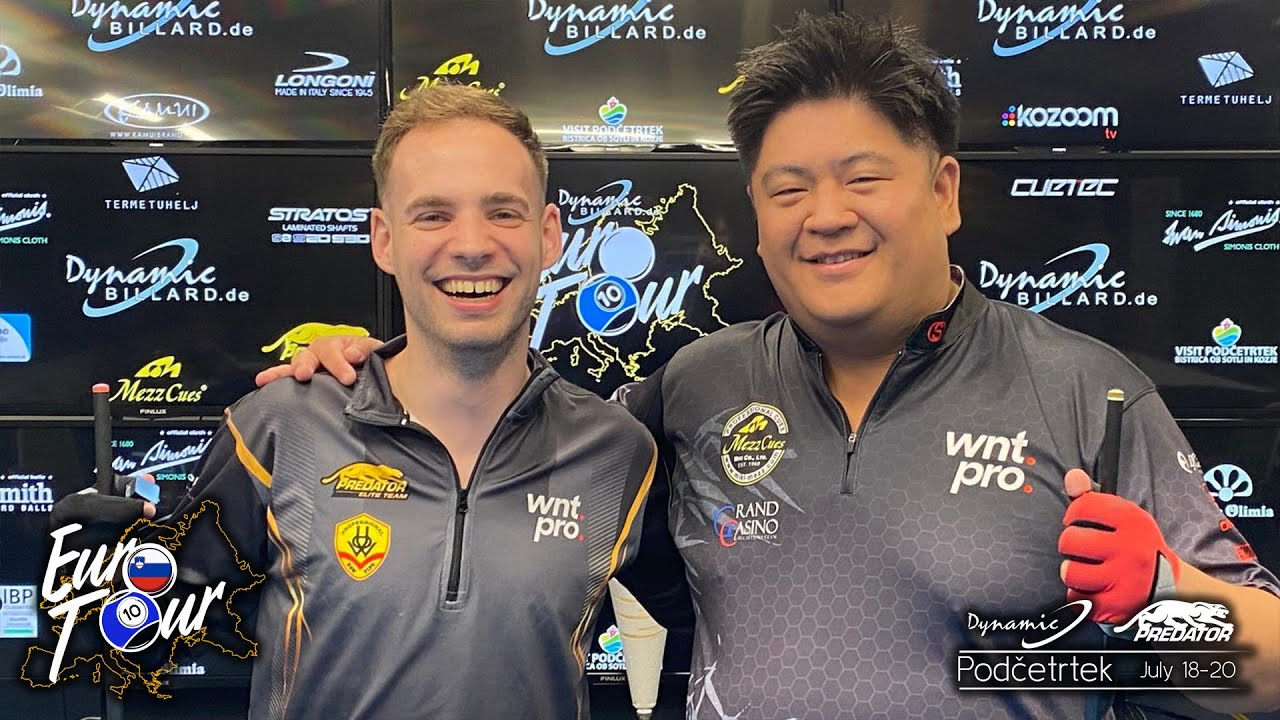 2024 Eurotour Podčetrtek 10-Ball Open Semi Final - FILLER Joshua vs HE Mario