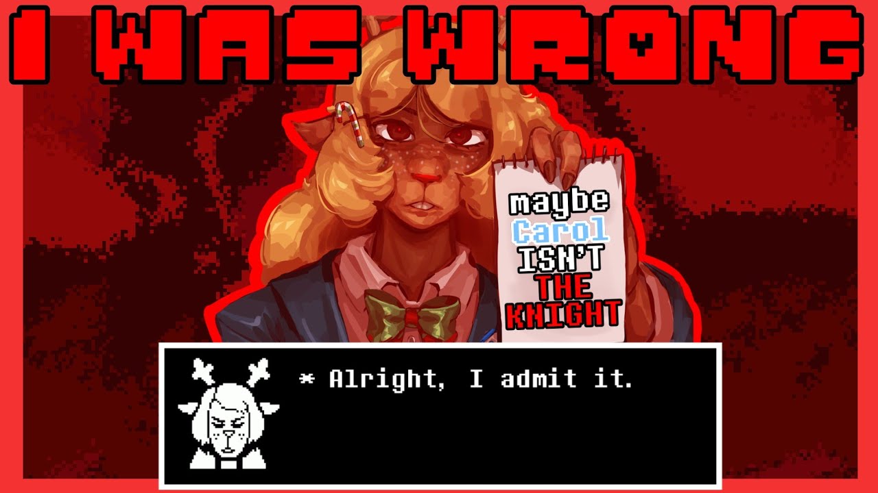 CarolKnight Is Dead And So Am I
