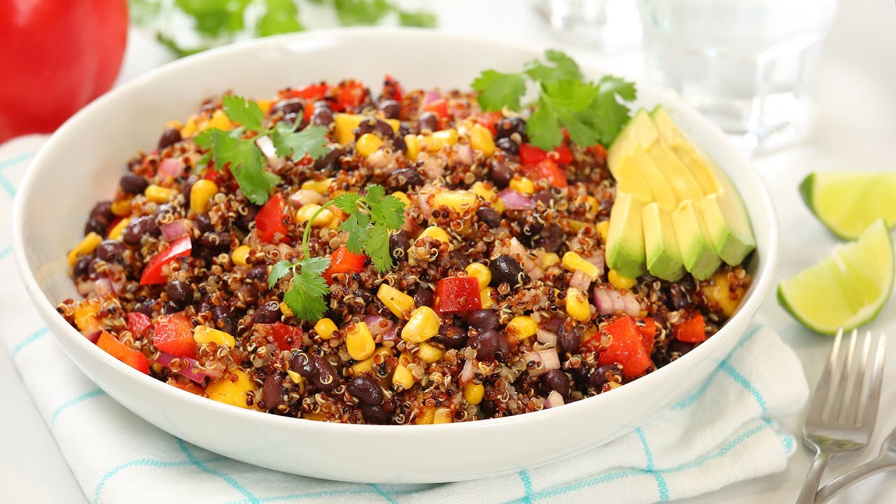 Southwestern Quinoa Salad | Healthy Make Ahead Summer Recipe!
