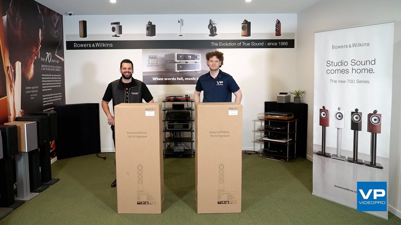 Bowers & Wilkins 702 S3 Signature Floorstanding Speakers Unboxing | Datuk Gloss