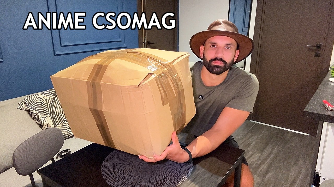 ANIME CSOMAGOT KAPTAM!! N&eacute;zz&uuml;k, mi van benne!