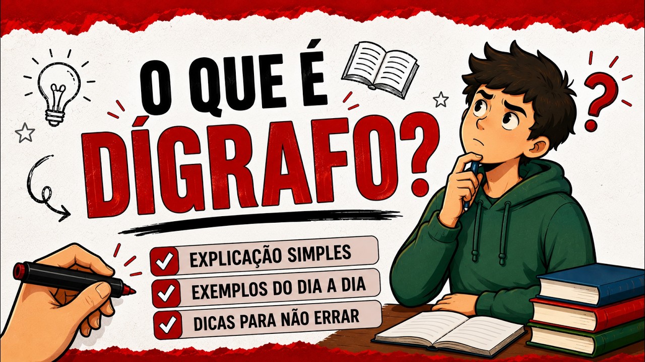 ✅O que é Dígrafo? RÁPIDO E FÁCIL - Profa. Aline