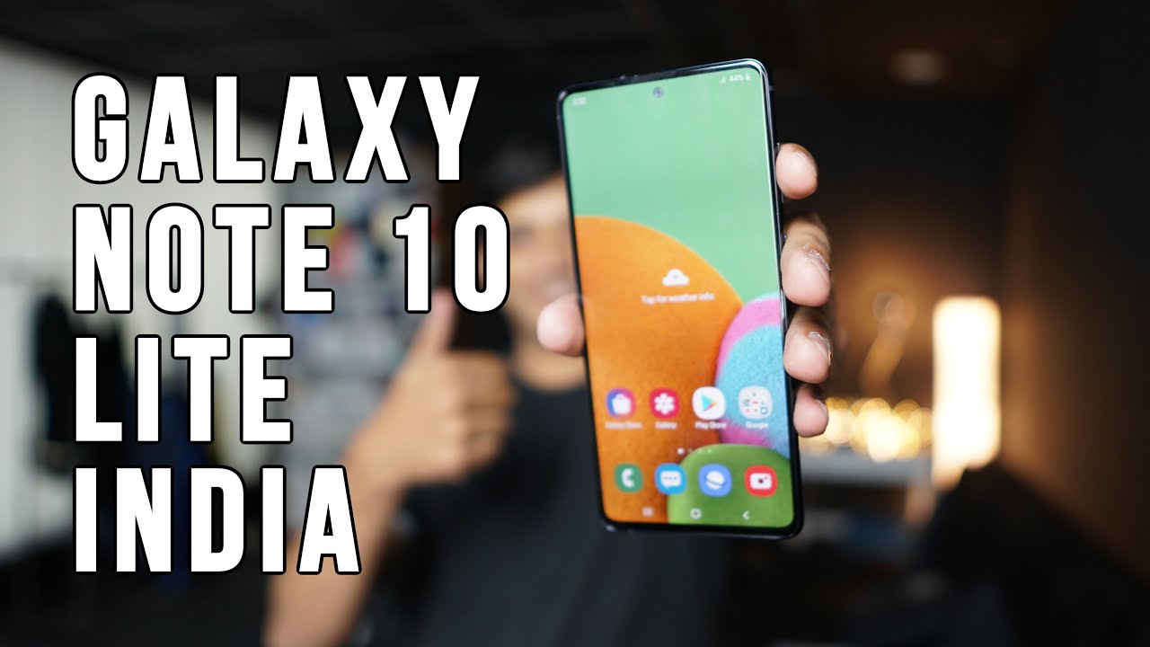Samsung Galaxy Note 10 Lite India Hands-on, Thoughts - Is the Lite strong enough?