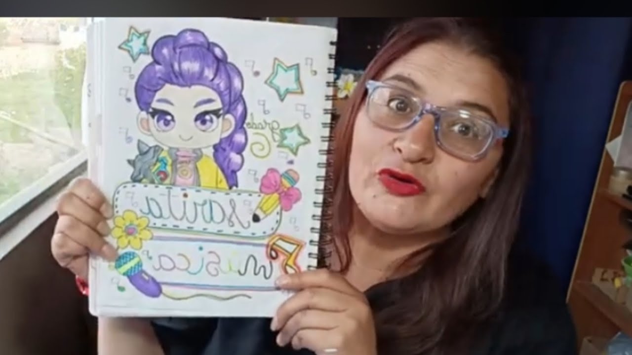Cómo marca el cuaderno con materia musica 