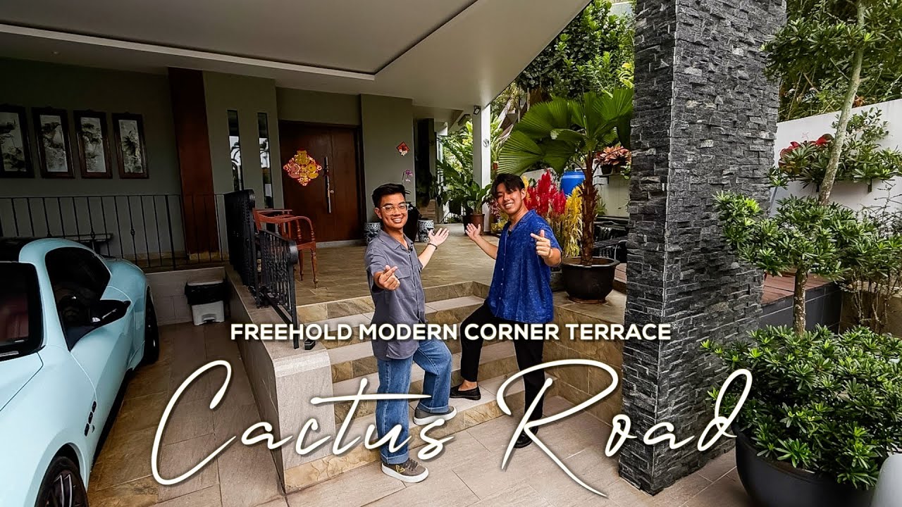 RARE FREEHOLD MODERN CORNER TERRACE, CACTUS ROAD (DESMOND / LEE YONG) SINGAPORE PROPERTY LISTING