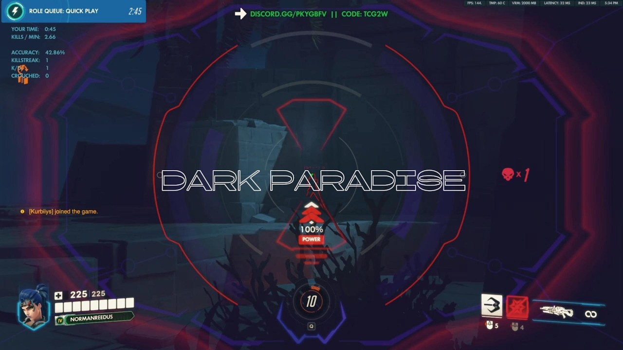 Dark Paradise - A Widowmaker , Ana Montage