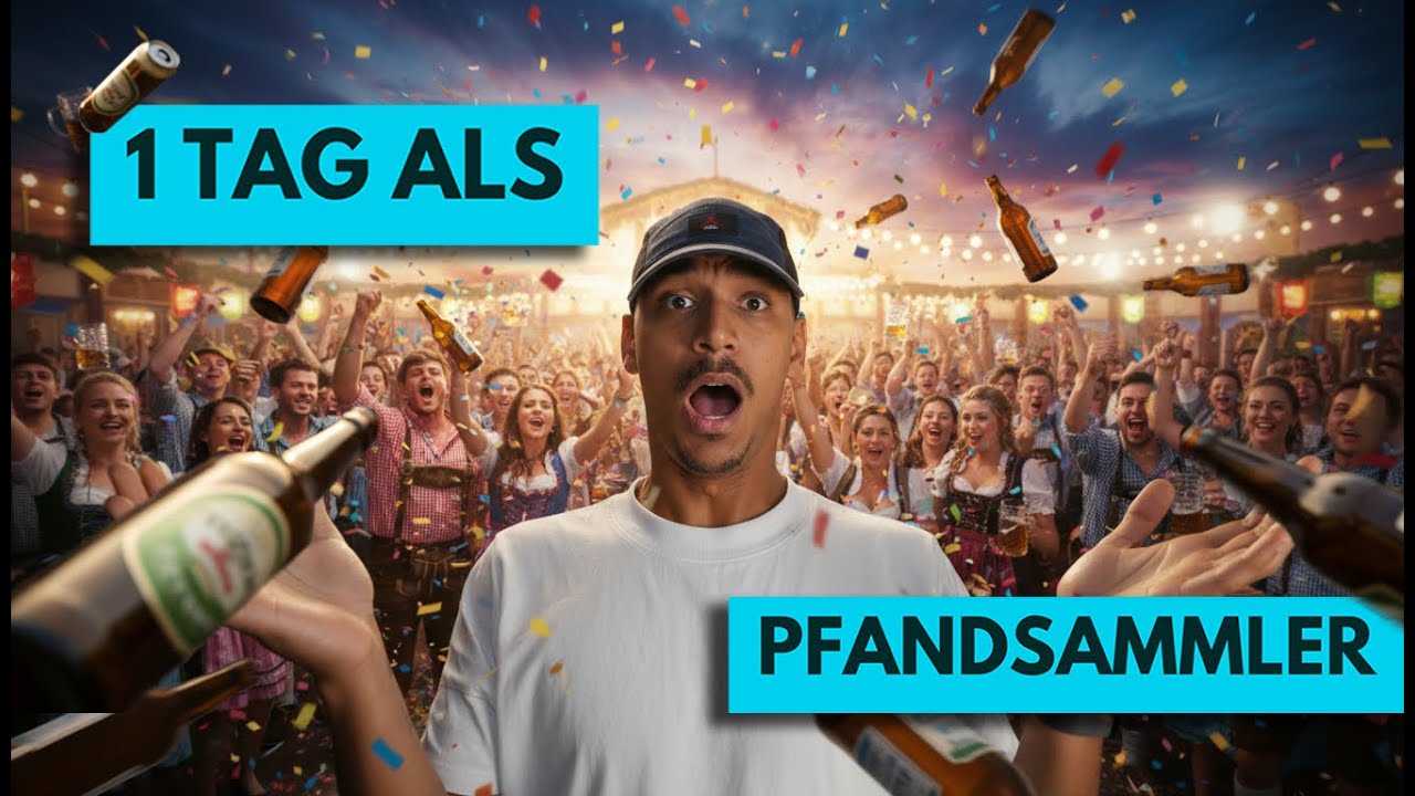1 Tag lang am Oktoberfest🥨 Pfand sammeln: Wie heftig ist das & was verdient man?