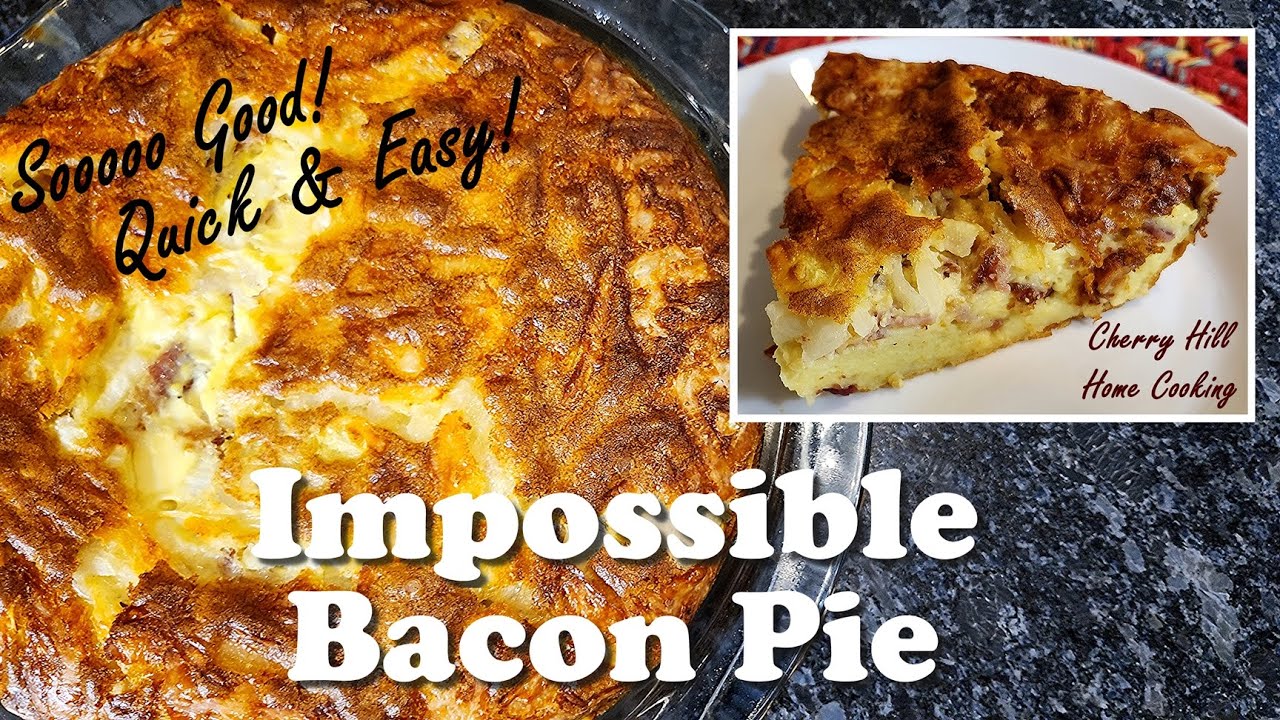 How to make Impossible Bacon Pie