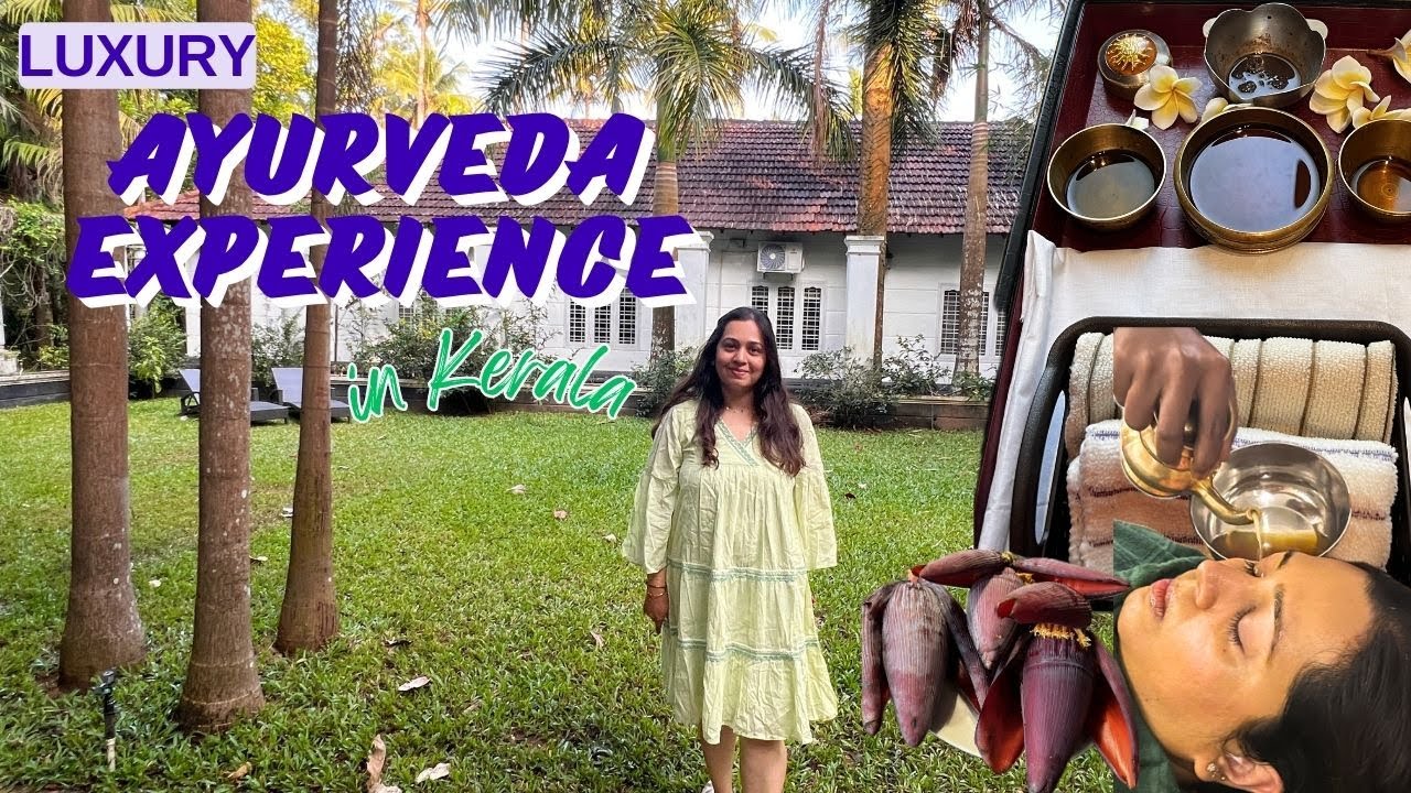 LUXURY Kerala Ayurveda Resort Stay, Ayurvedic Therapies & Massage, Kerala Cuisine *homestyle*