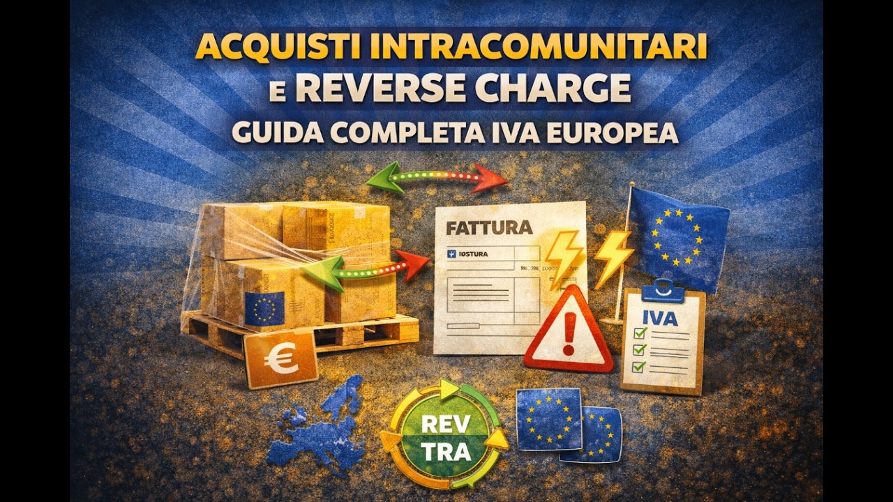 Lezione 16 - Acquisti Intracomunitari e Reverse Charge &ndash; Guida Completa IVA Europea