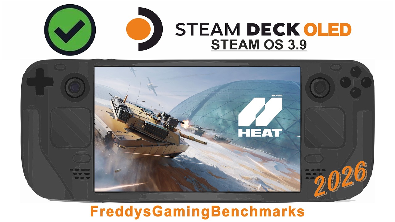 World of Tanks Heat на Steam Deck OLED с Steam OS 3.9