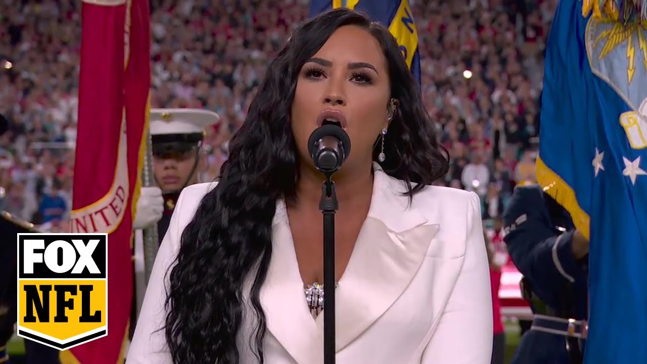 Watch Demi Lovato perform the National Anthem at Super Bowl LIV | FOX NFL