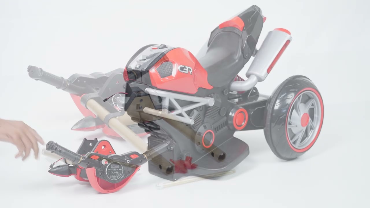 Odelee CBR Battery  Bike for kids assembling video