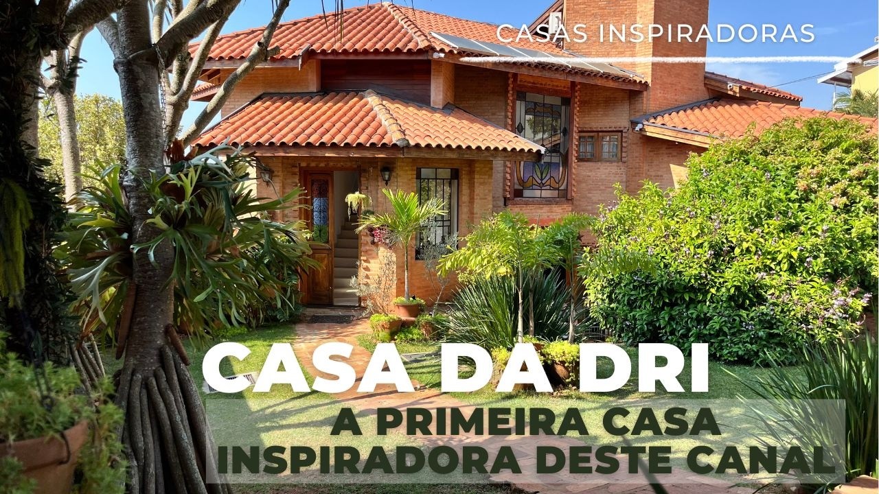 A PRIMEIRA CASA INSPIRADORA DESTE CANAL: RÚSTICA, COM DECORAÇÃO PRIMITIVA, ARTESANATO E PLANTAS