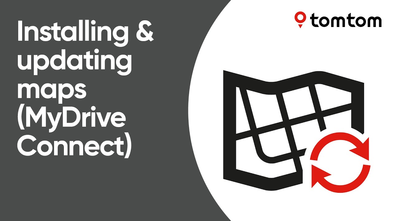 Установка и обновление карт с помощью MyDrive Connect