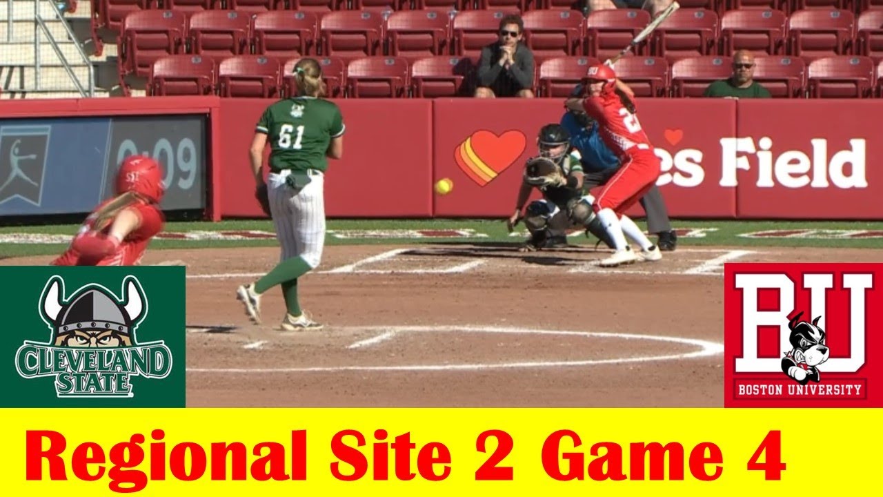 Cleveland State vs Boston University Softball Highlights, 2024 NCAA Regional Site 2 Game 4