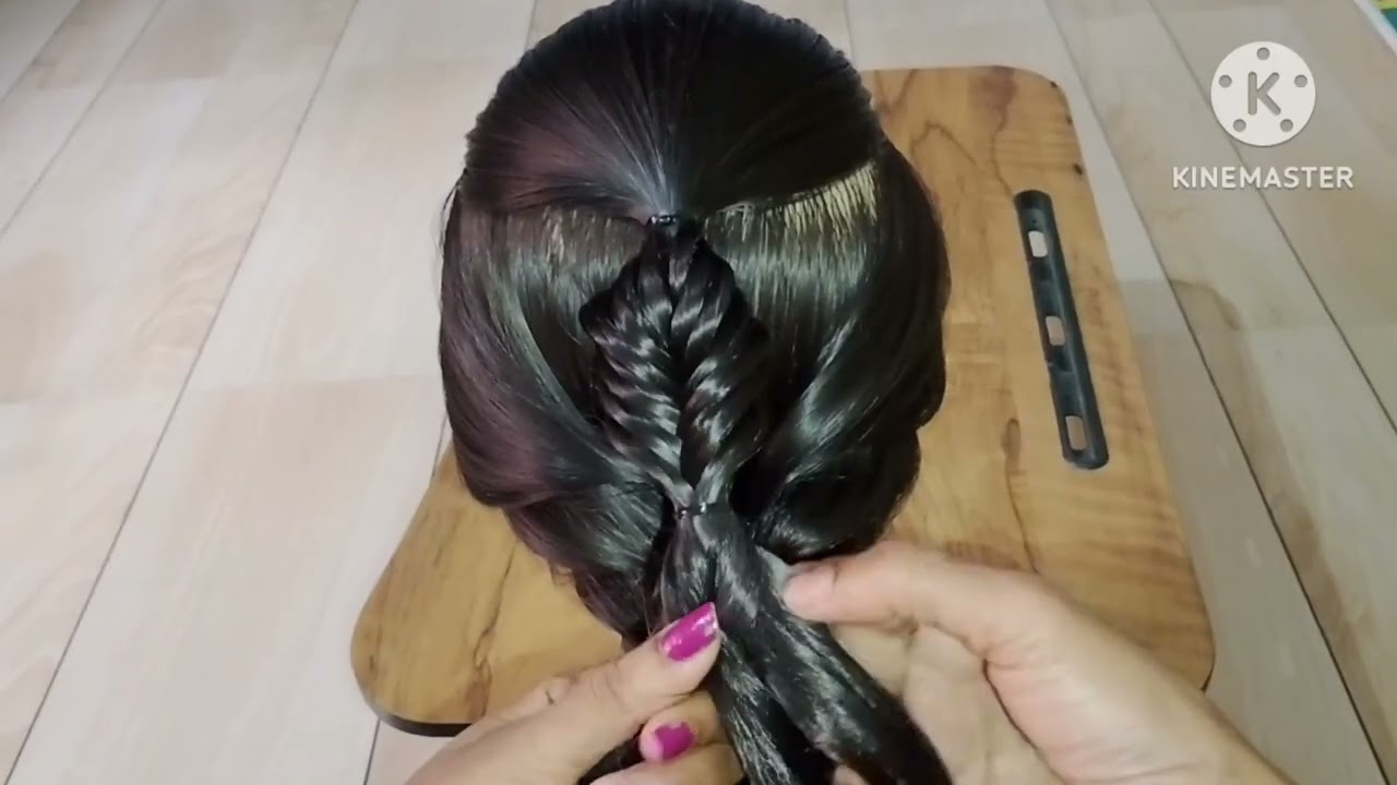 Beautiful Hair Style Very Easy Hair Style 