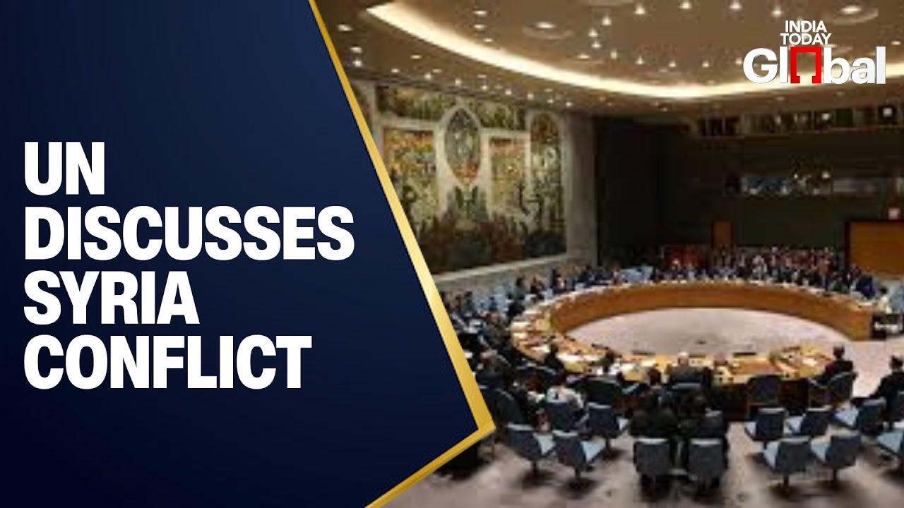 UN Security Council Discusses Syria Crisis | LIVE Coverage