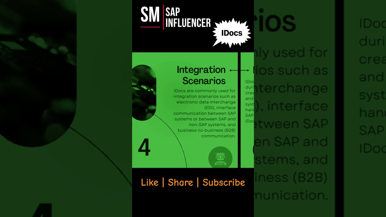 SAP S/4 HANA: What is IDoc? #sap #sapcommunity #sapimplementation #sapconsultant #idoc #interface