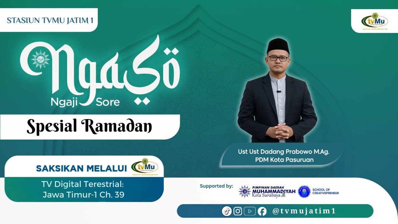 Ngaso Spesial Ramadan : Ust Dadang Prabowo M.Ag