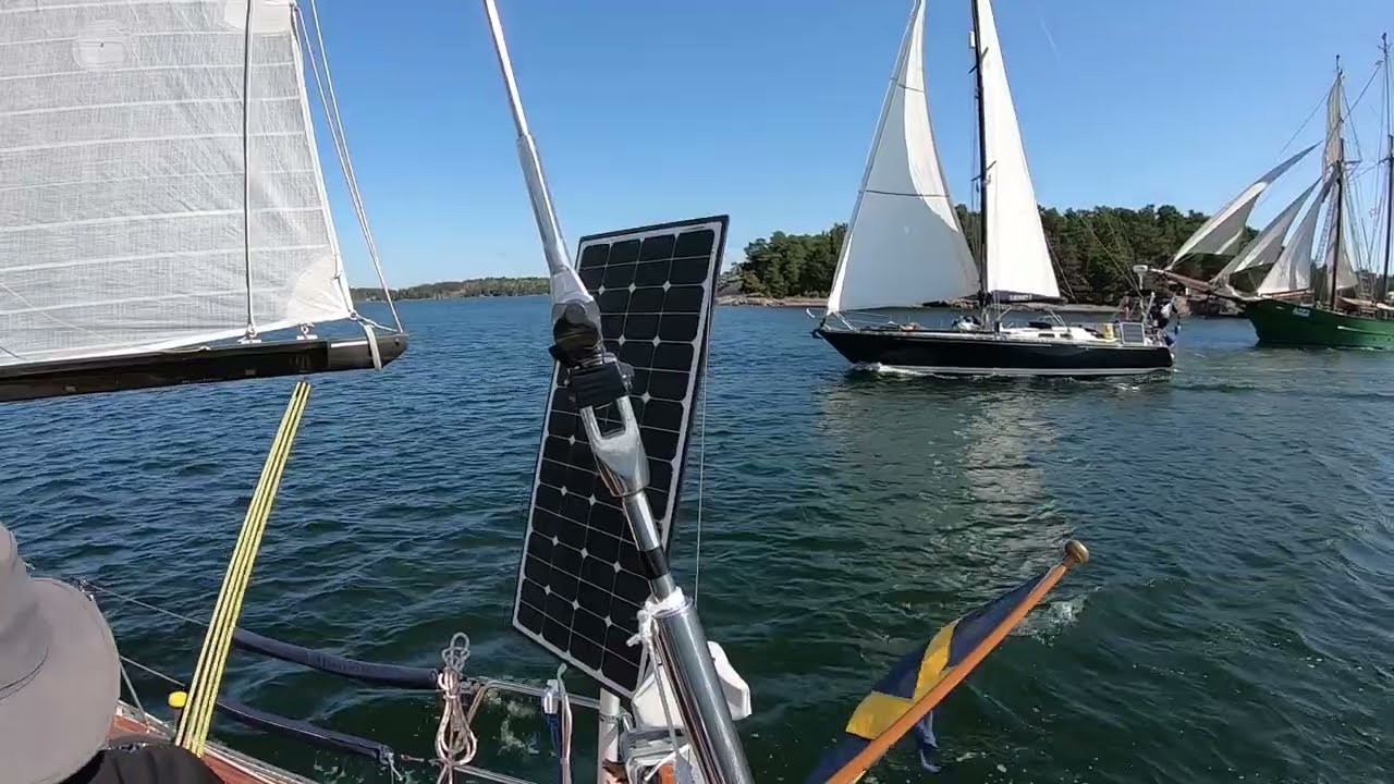Sommarsegling 2023 del 6 Vidare mot Bullandö, Gustavsberg och Vasahamnen
