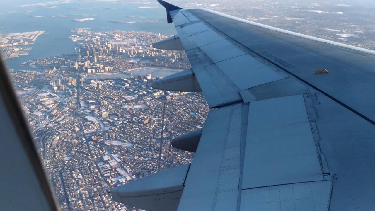 Let's take a flight on a plane.