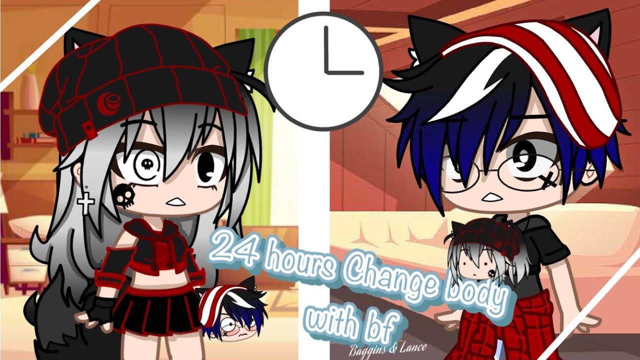 24 hours change body with bf  |•challenge•| ~Gacha Club~