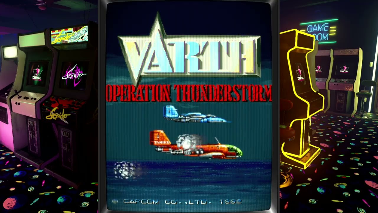 ARCADE - Varth (1992) Attract Mode HD 60fps