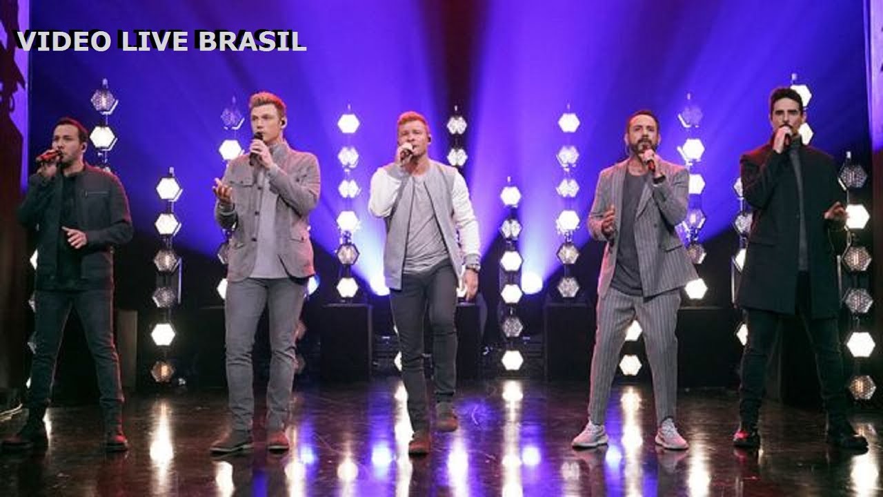Backstreet Boys - Chances Live The Tonight Show Jimmy Fallon HD